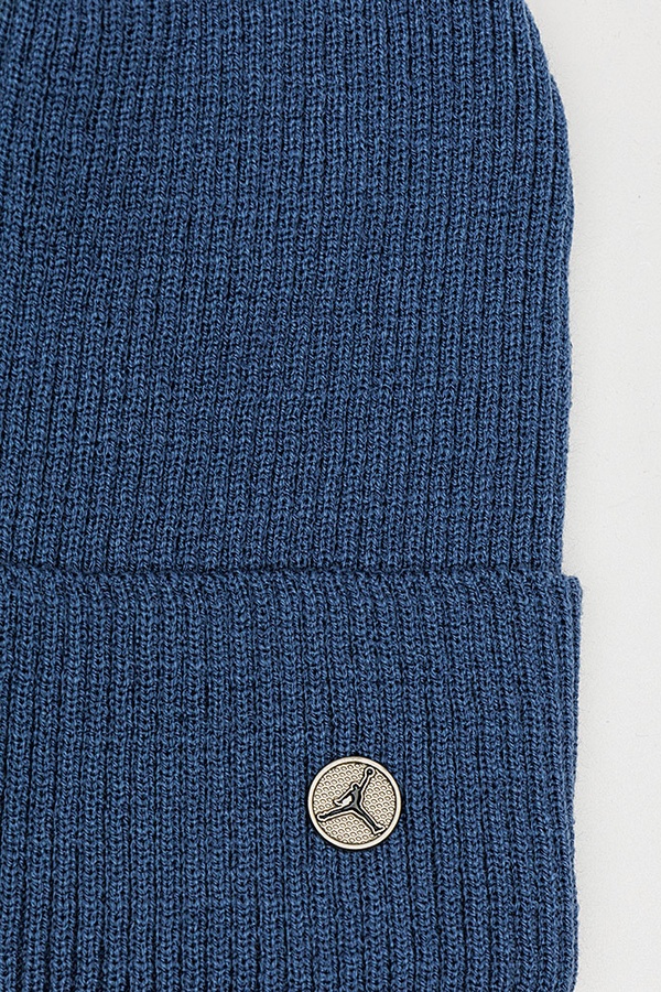 Комплект шапка-шарф на хлопчика 50-52 колір синій ЦБ-00206054 SKT000879672 фото