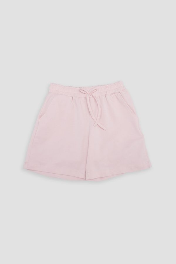 Костюм з шортами для дівчинки колір білий 92 ЦБ-00242438 фото