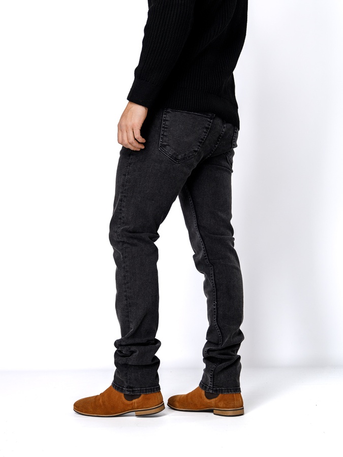 Чоловічі джинси регуляр 56 колір темно-сірий ЦБ-00233097 SKT000940569 фото