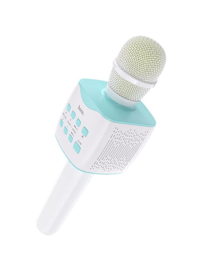 Бездротовий караоке мікрофон колонка BK5 колір синій ЦБ-00215825 SKT000899292 фото