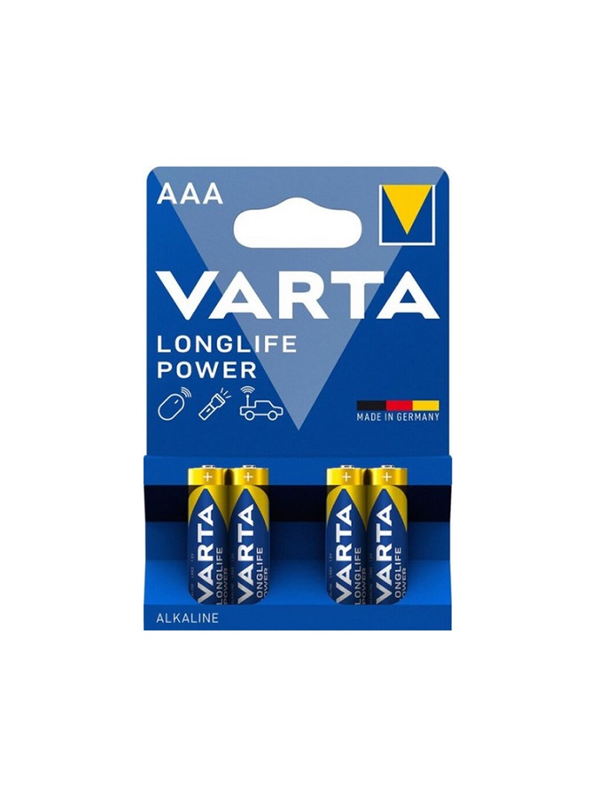 Батарейки щелочные VARTA HIGH ENERGY/LONGLIFE POWER, цена за 1 шт. цвет разноцветный ЦБ-00195866 SKT000858193 фото