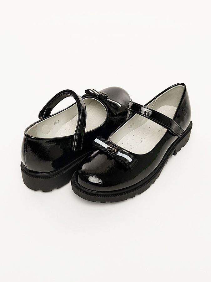 Туфли для девочки 31.5 цвет черный ЦБ-00221567 SKT000912747 фото