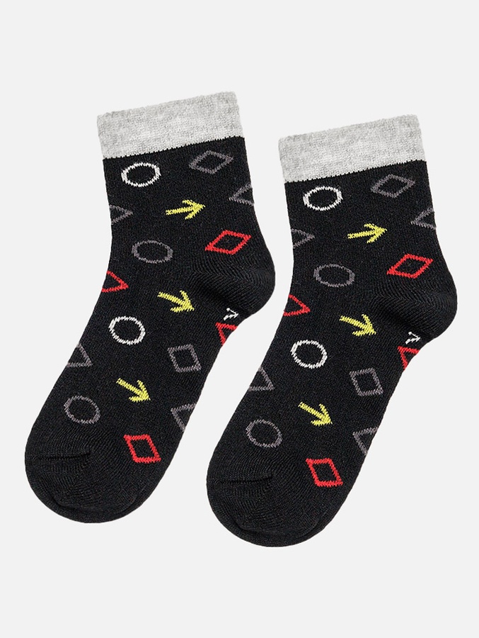 Шкарпетки для хлопчика 31-34 колір чорний ЦБ-00190893 SKT000843987 фото