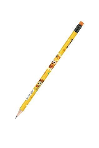 Олівець графітний з гумкою, тригранний Kite Garfield KITE GF25-046 ЦБ-00281347 фото