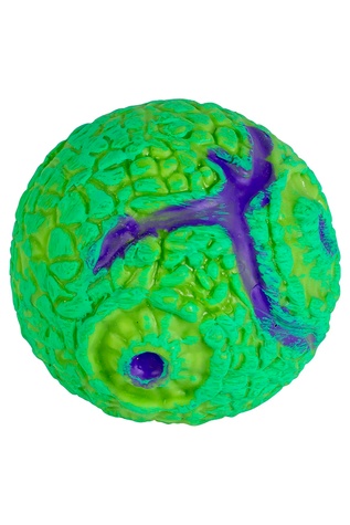 Іграшка антистрес куля магма-метеорит колір зелений ЦБ-00237391 SKT000954030 фото