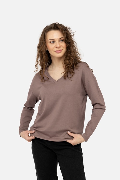 Жіночий пуловер 44 колір капучино ЦБ-00242072 SKT000963393 фото