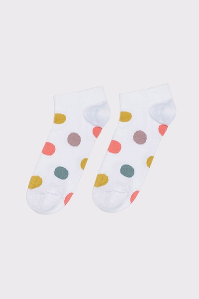 Жіночі шкарпетки 35-38 колір білий ЦБ-00191382 SKT000845699 фото