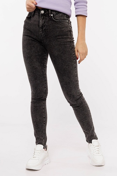 Жіночі джинси 44 колір сірий ЦБ-00201399 SKT000870241 фото