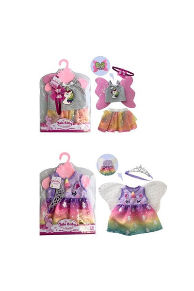 Лялькове вбрання "Фея" колір різнокольоровий ЦБ-00189261 SKT000839598 фото