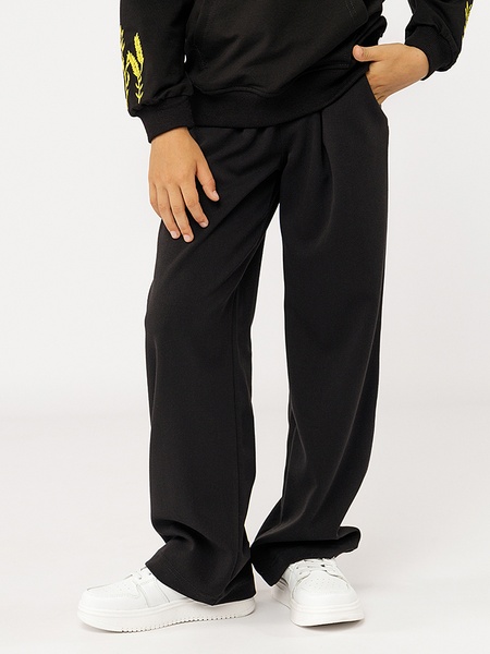 Штани для хлопчика 152 колір чорний ЦБ-00221636 SKT000912897 фото