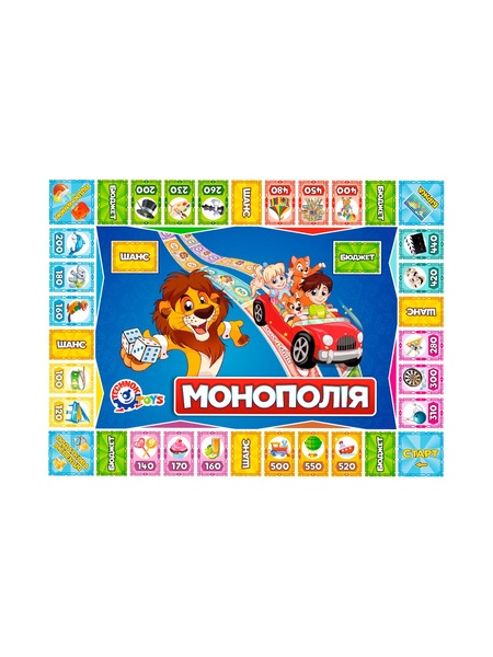 Економічна гра "Дитяча монополія" колір різнокольоровий ЦБ-00112826 SKT000440974 фото