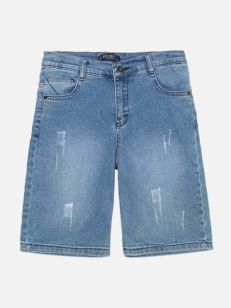 Шорти джинсові для хлопчика 170 колір блакитний ЦБ-00160621 SKT000543875 фото