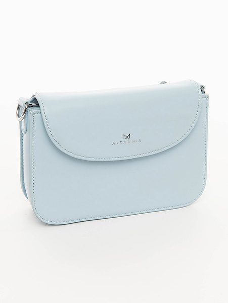 Жіноча маленька сумочка колір блакитний ЦБ-00214306 SKT000896157 фото