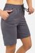 Жіночі спортивні шорти 38 колір сірий ЦБ-00247280 SKT000986600 фото 4