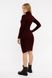 Жіноча сукня 46 колір бордовий ЦБ-00202991 SKT000873471 фото 3