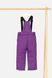 Напівкомбінезон утеплений для дівчинки колір фіолетовий 92 ЦБ-00254677 фото 4