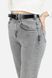 Жіночі джинси palazzo 38 колір світло-сірий ЦБ-00247190 SKT000986405 фото 4