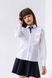 Блуза для дівчинки 116 колір білий ЦБ-00162576 SKT000551500 фото 2