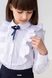 Блуза для дівчинки 116 колір білий ЦБ-00162576 SKT000551500 фото 1