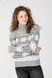 Жіночий светр 46 колір сірий ЦБ-00233521 SKT000941681 фото 2