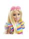 Кукла Barbie "Модница" с брекетами в полосатом платье цвет разноцветный ЦБ-00231948 SKT000937569 фото 3