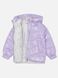 Куртка короткая демисезонная для девочки 116 цвет сиреневый ЦБ-00186279