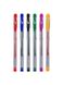 Ручки гелеві "Classic" колір різнокольоровий ЦБ-00139625 SKT000491652 фото 2