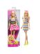 Лялька Barbie "Модниця" з брекетами у смугастій сукні колір різнокольоровий ЦБ-00231948 SKT000937569 фото 4
