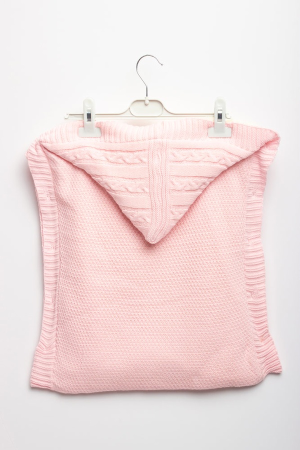 Пеленка-кокон для девочки цвет розовый ЦБ-00157787 SKT000534597 фото