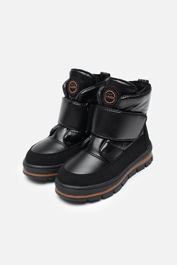 Дутики для дівчинки колір чорний 31.5 ЦБ-00285232 фото