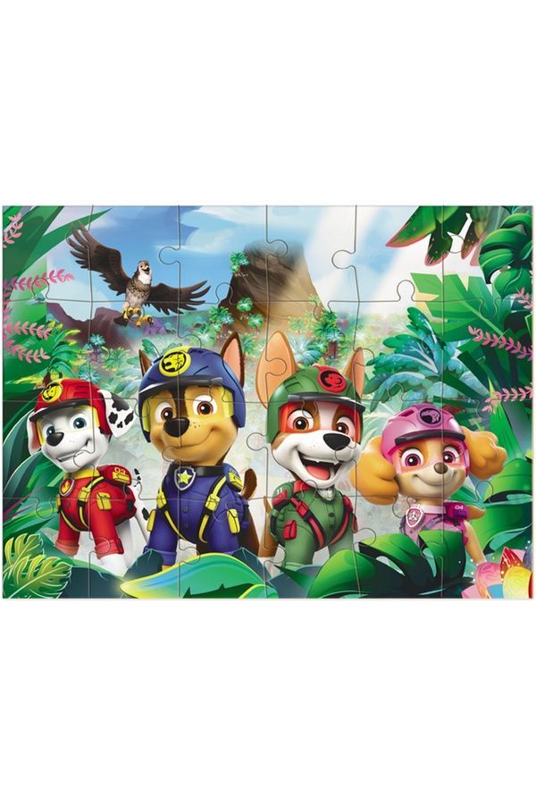 Пазли 2 в 1 Paw Patrol. Пригоди у Джунглях, 60 елементів DoDo 4823115909886 ЦБ-00284363 фото