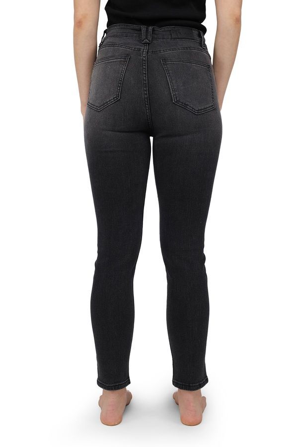 Джинсы skinny женские цвет темно-серый 50 ЦБ-00290503 фото