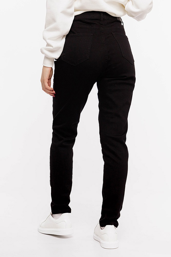 Жіночі джинси 48 колір чорний ЦБ-00202932 SKT000873222 фото