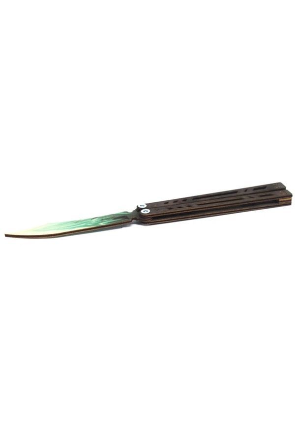 Сувенирный нож модель &laquo;БАБОЧКА DRAGON GLASS Emerald&raquo; Сувенір-Декор SO2BALDG ЦБ-00293313 фото