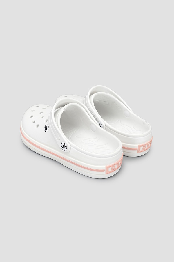 Жіночі крокси 37 колір білий ЦБ-00251226 SKT000996159 фото