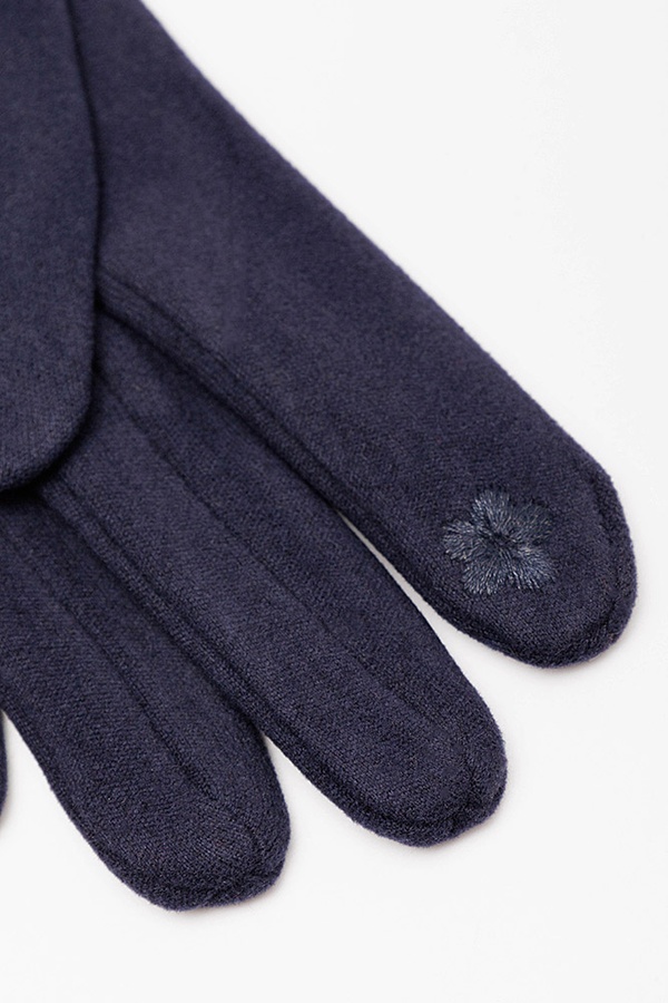 Жіночі рукавички 8 колір темно-синій ЦБ-00197575 SKT000862119 фото