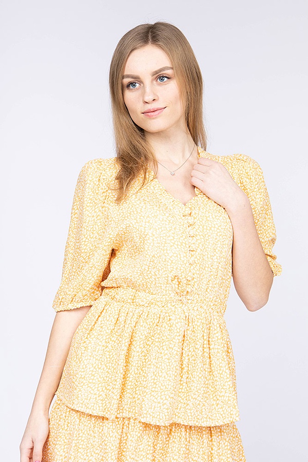 Сукня жіноча 46 колір жовтий ЦБ-00157911 SKT000535019 фото