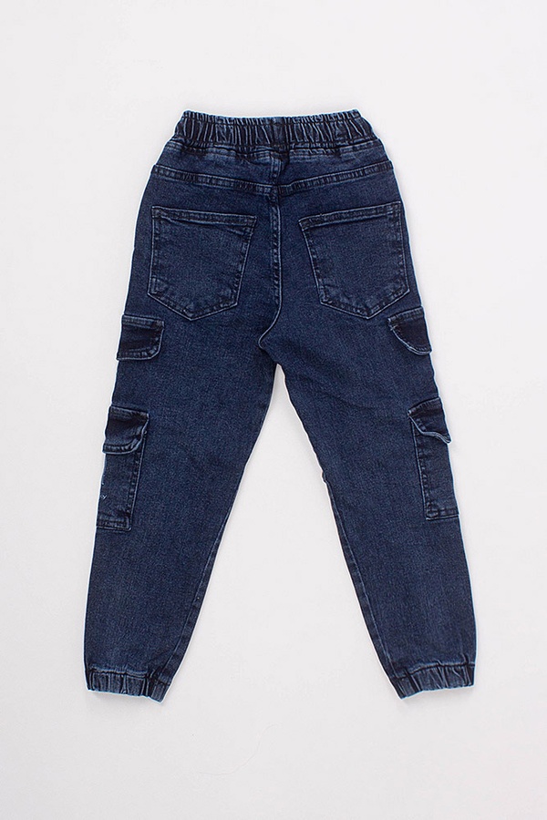 Джогери джинсові на хлопчика 116 колір синій ЦБ-00173230 SKT000579278 фото
