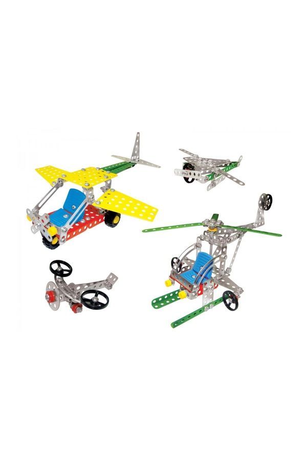 Металевий конструктор "Повітряний транспорт ТехноК" Technok Toys 1042 00-00034453 фото