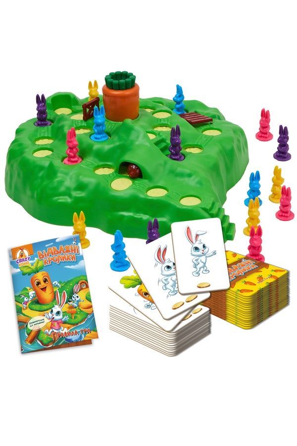 Игра настольная - Отважные кролики Vladi Toys VT8055-40 ЦБ-00260283 фото