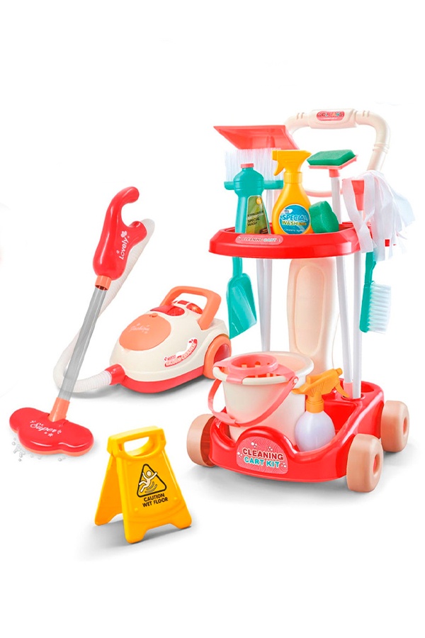 Іграшковий набір для прибирання колір різнокольоровий ЦБ-00237475 SKT000954136 фото