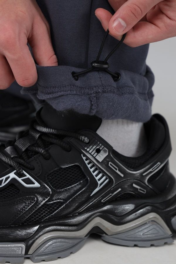 Штани спортивні чоловічі колір графіт 50 ЦБ-00288829 фото