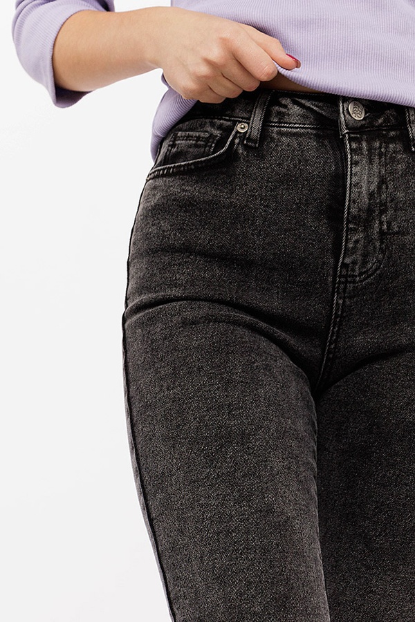 Жіночі джинси 44 колір сірий ЦБ-00201399 SKT000870241 фото