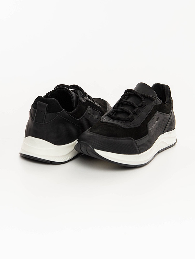 Кожаные кроссовки для мальчика 37.5 цвет черный ЦБ-00185414 SKT000845079 фото