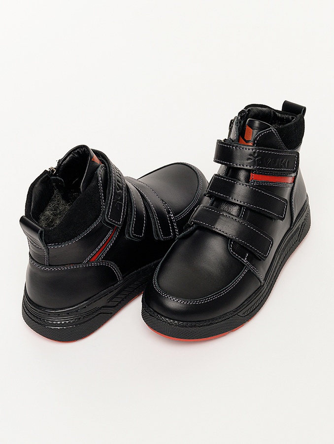 Ботинки для мальчика 33 цвет черный ЦБ-00223279 SKT000917212 фото