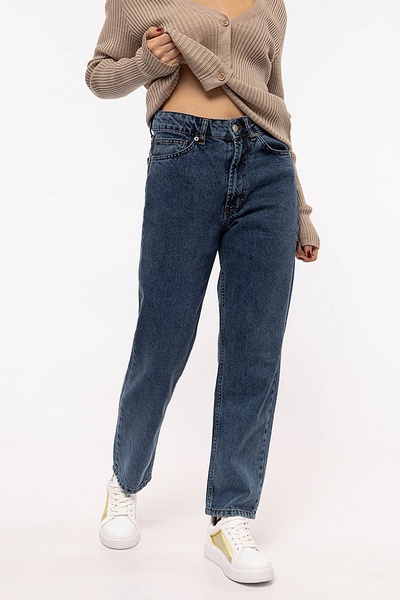 Жіночі джинси 42 колір синій ЦБ-00190512 SKT000842961 фото