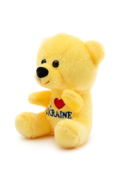 М'яка іграшка "Ведмедик "Українець" колір жовтий ЦБ-00236493 SKT000952403 фото
