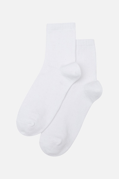Жіночі шкарпетки 35-38 колір білий ЦБ-00244906 SKT000980211 фото