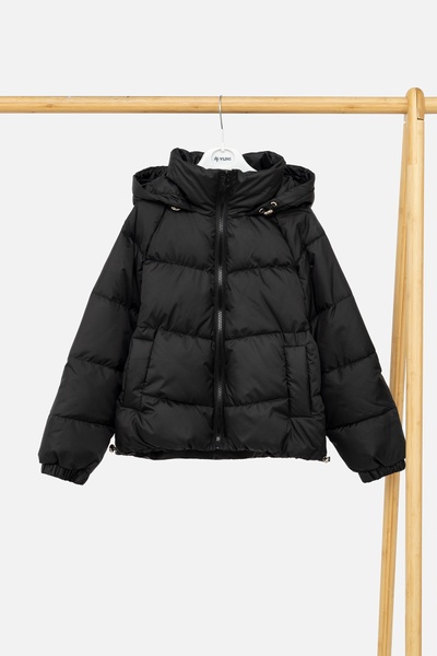 Куртка для девочки 146 цвет черный ЦБ-00243847