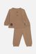 Костюм з штанами для хлопчика 68 колір бежевий ЦБ-00243103 SKT000966965 фото 1